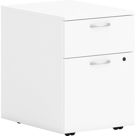 HON Pedestal, Mobile, B/F, 15"x20"x20", Simply White HONPLPMBFLP1